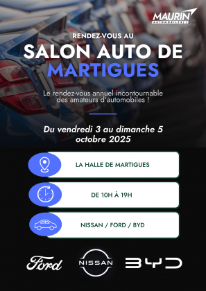 Le Salon Auto de Martigues arrive !